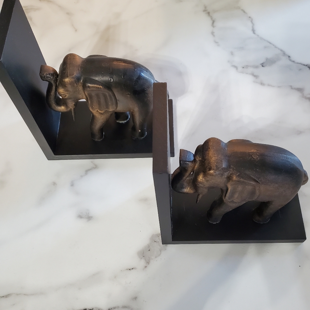 Elephant Bookends by Bellaa - Picture 12 of 14